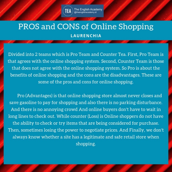 Pros and Cons of Online Shopping - Laurenchia 3