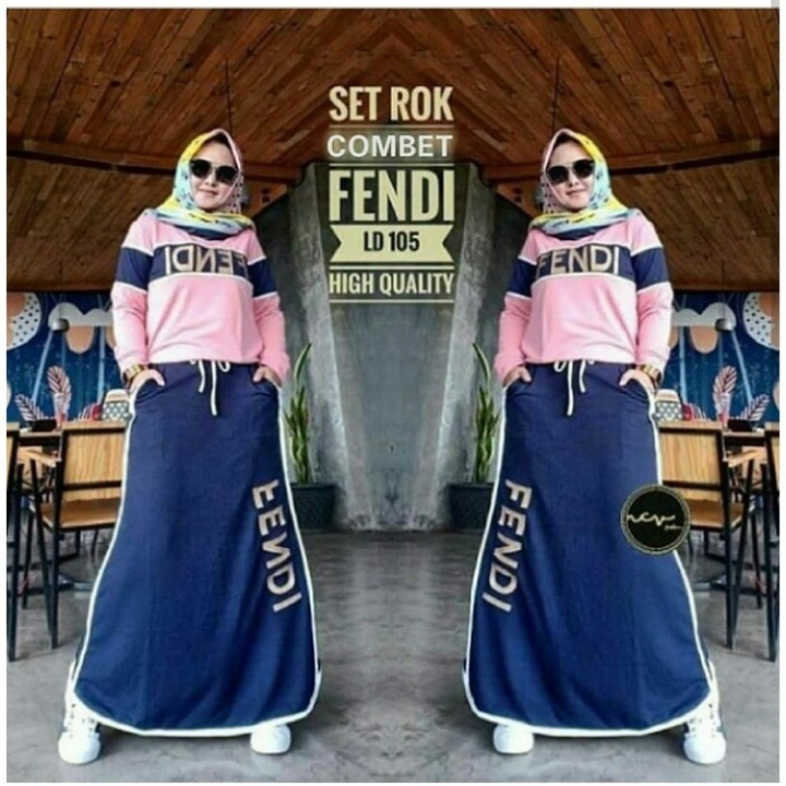 Rok Set Fendi  2