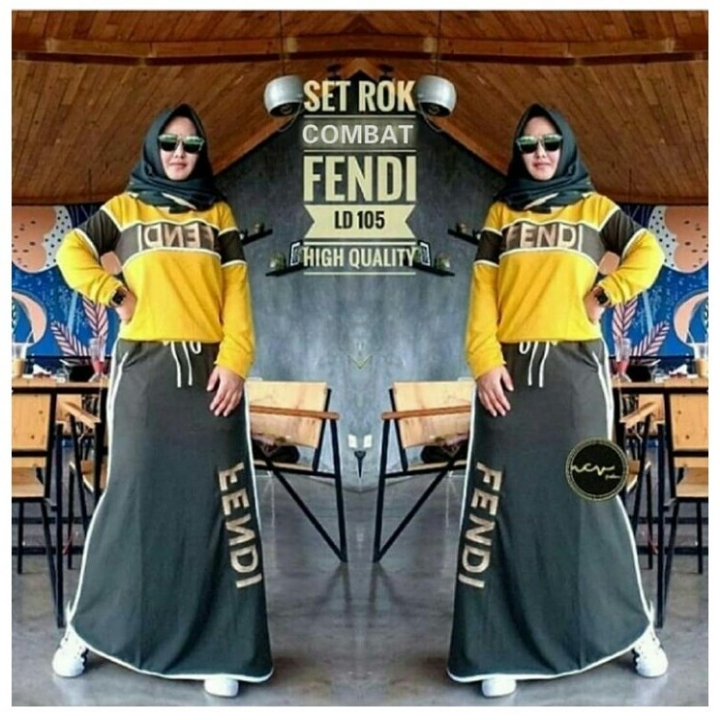 Rok Set Fendi  3