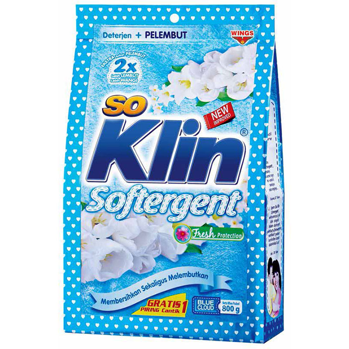 SO KLIN SOFTERGENT BLUE CLOUD 800GR 2