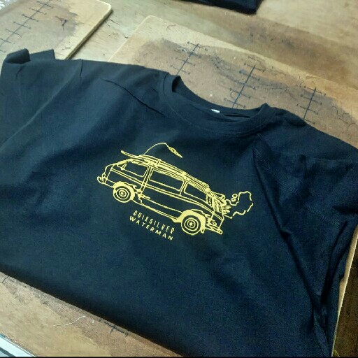 Sablon Kaos Kerah 2