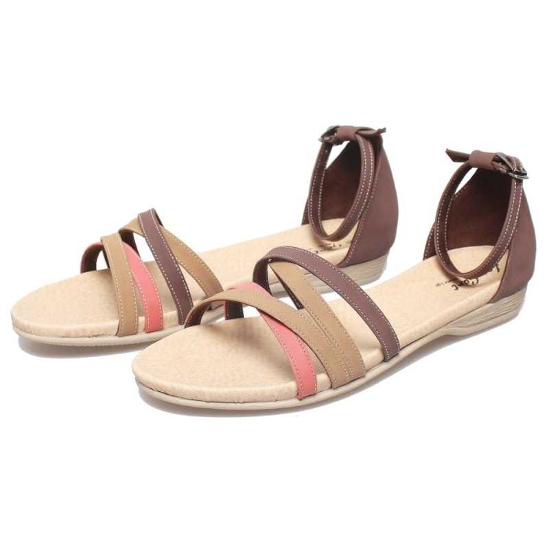 Sandal Flat Wanita BDA 752 Basama Soga