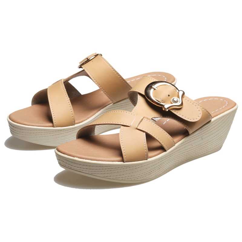 Sandal Wedges Wanita BDN 916 Basama Soga