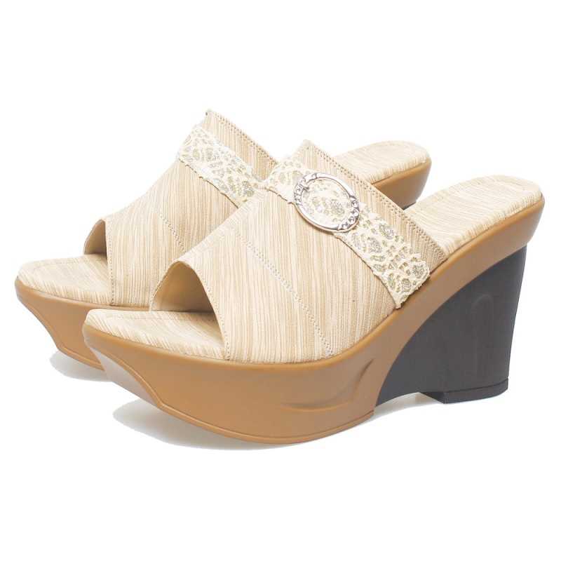 Sandal Wedges Wanita BSP 732 Basama Soga