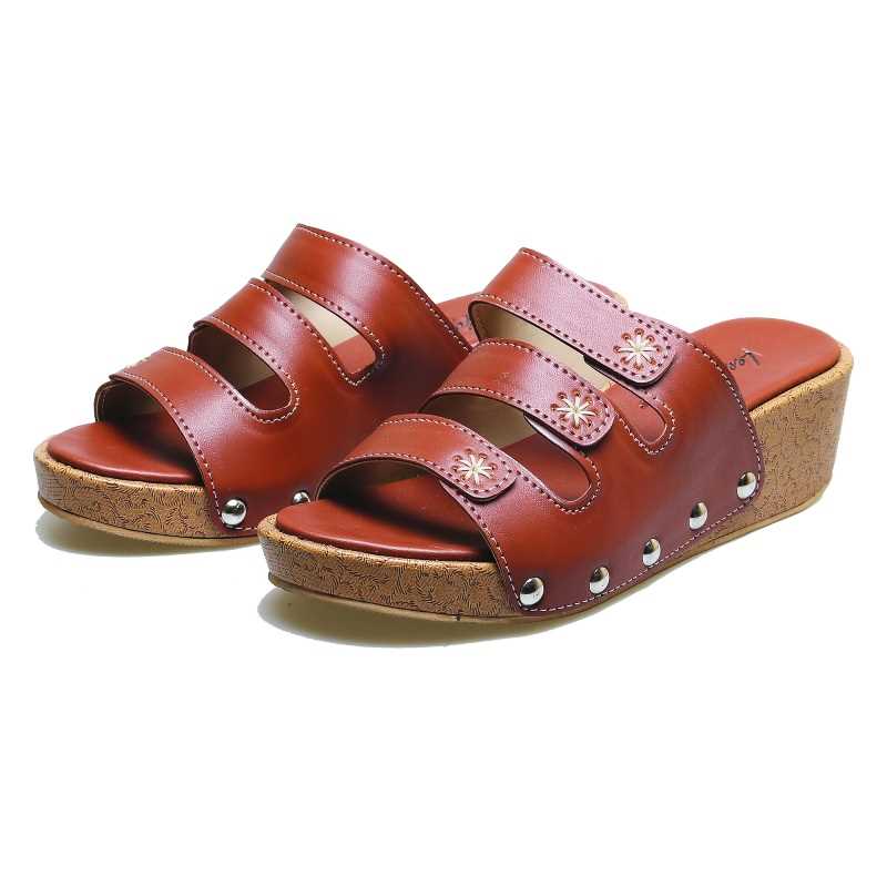 Sandal Wedges Wanita BWI 896 Basama Soga