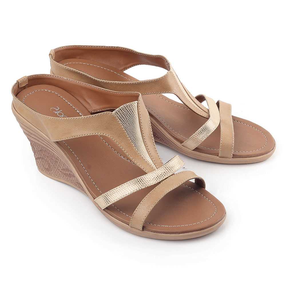 Sandal Wedges Wanita LAG BCL 770