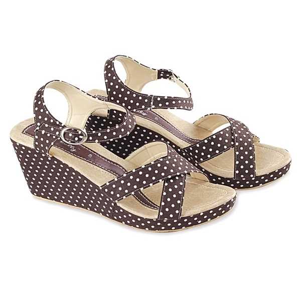 Sandal Wedges Wanita LDI 278