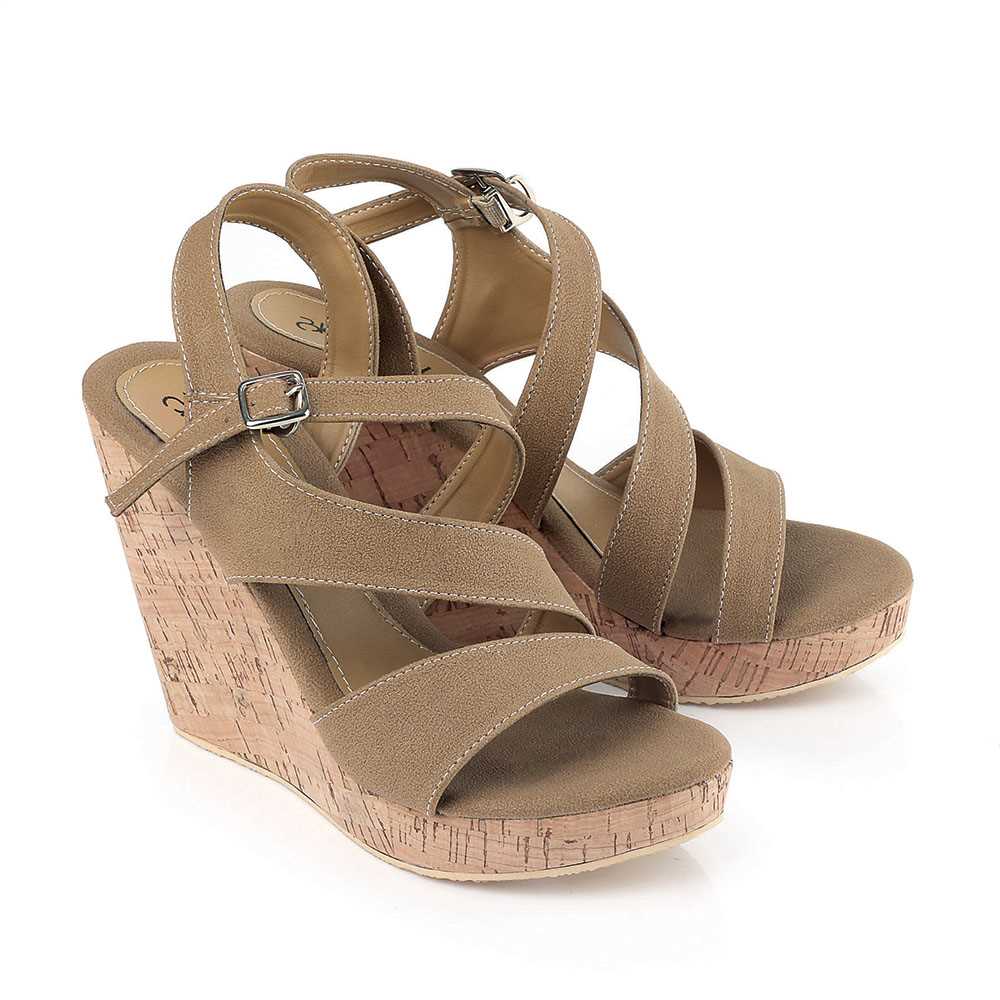 Sandal Wedges Wanita LJU BCL 372