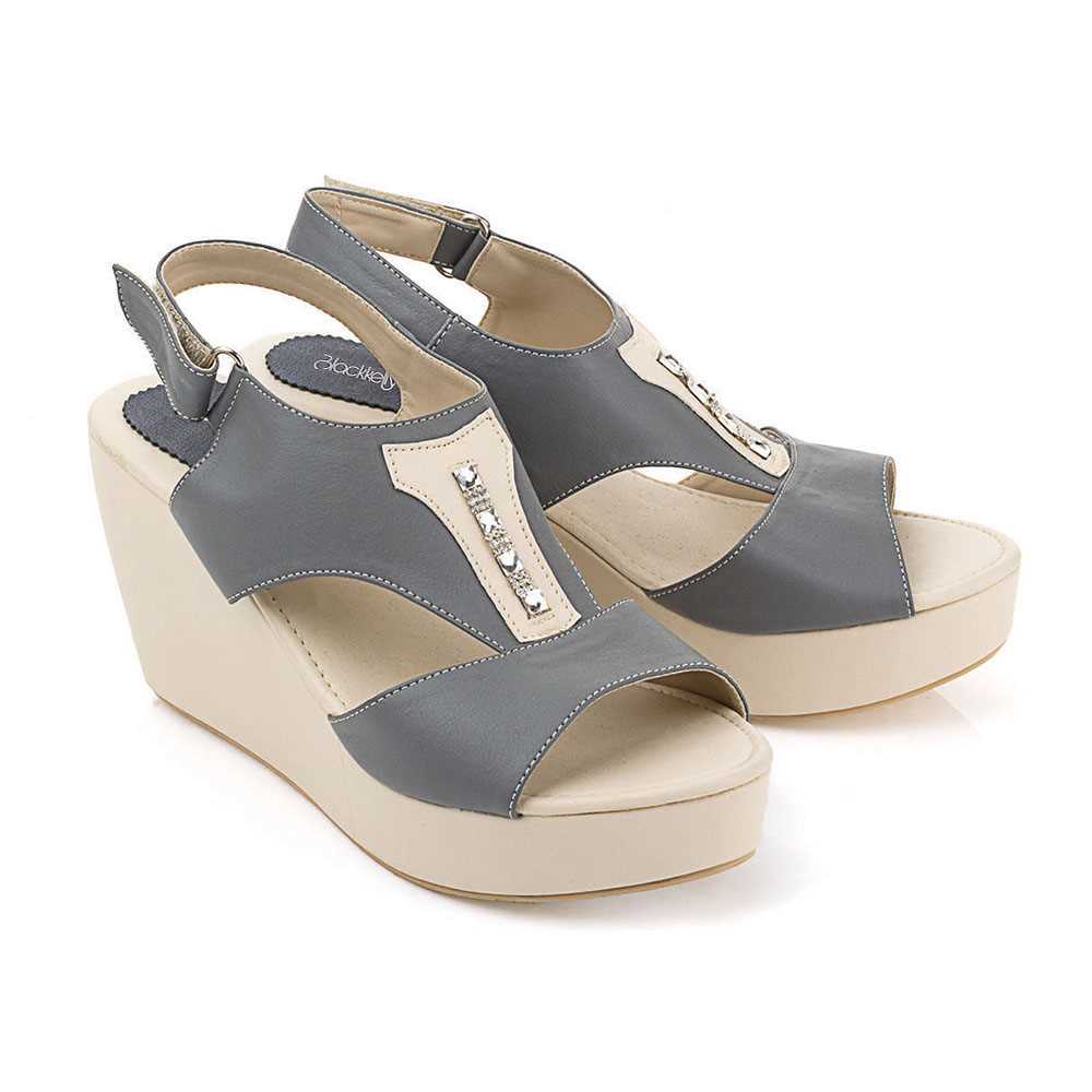 Sandal Wedges Wanita LLE BCL 412