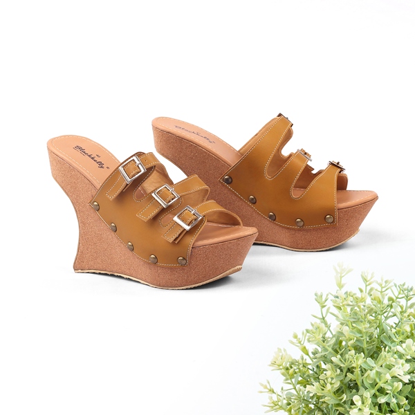 Sandal Wedges Wanita Laica Series LOL 833