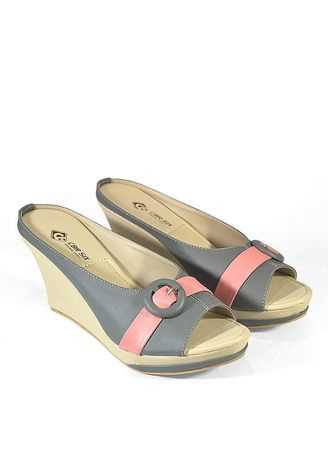 Sandal Wedges Wanita PJC 001 CBR SIX