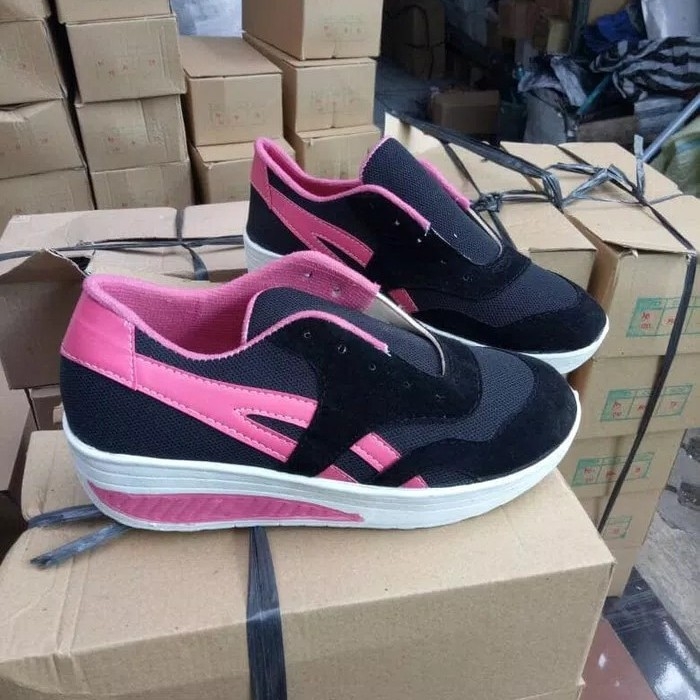 Sepatu Kets Airmax SM1 Pink Fanta 2