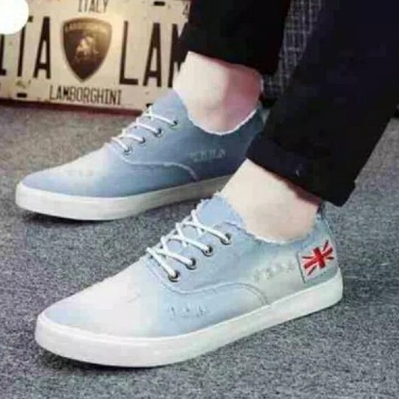 Sepatu Kets Denim Flag UK 2