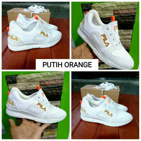 Sepatu Kets Fila Gebby Orange 2