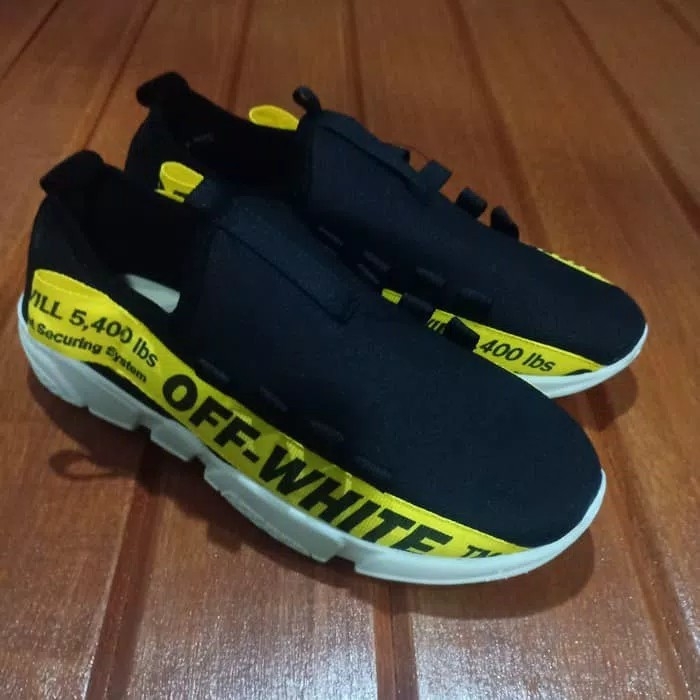 Sepatu Kets Offwhite Kuning 2