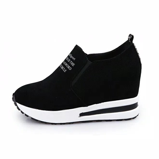 Sepatu Slip On Fashion PS Hitam 2