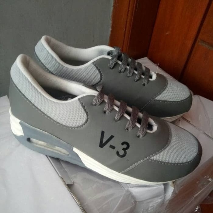 Sepatu Sneakers Airmax V-3 Abu 2