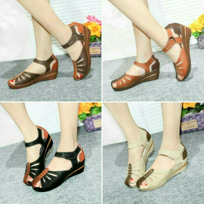 Sepatu Wanita Wedges 4