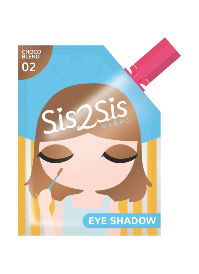 Sis2sis Long Wear Creamy Eye Shadow 02 Choco Blend 2Ml