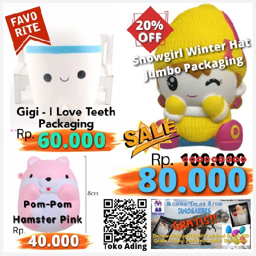 Snowgirl Winter Hat - Jumbo Packaging 3