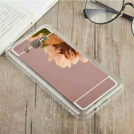 Soft Case TPU MIRROR Back Cover For SAMSUNG GALAXY J500  J5 2015 3