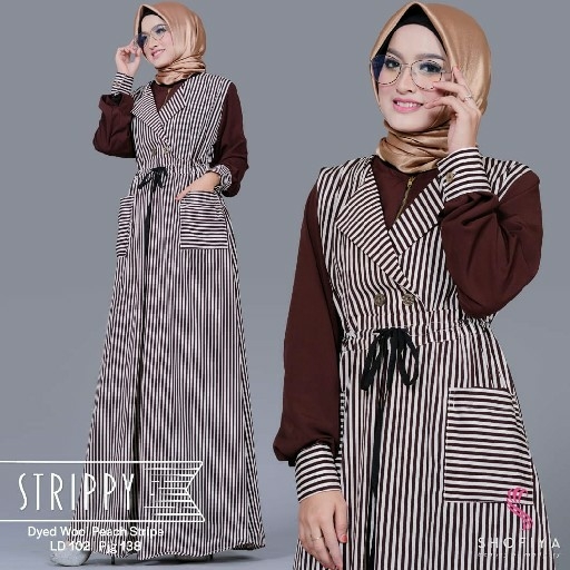 Strippy Dress 4