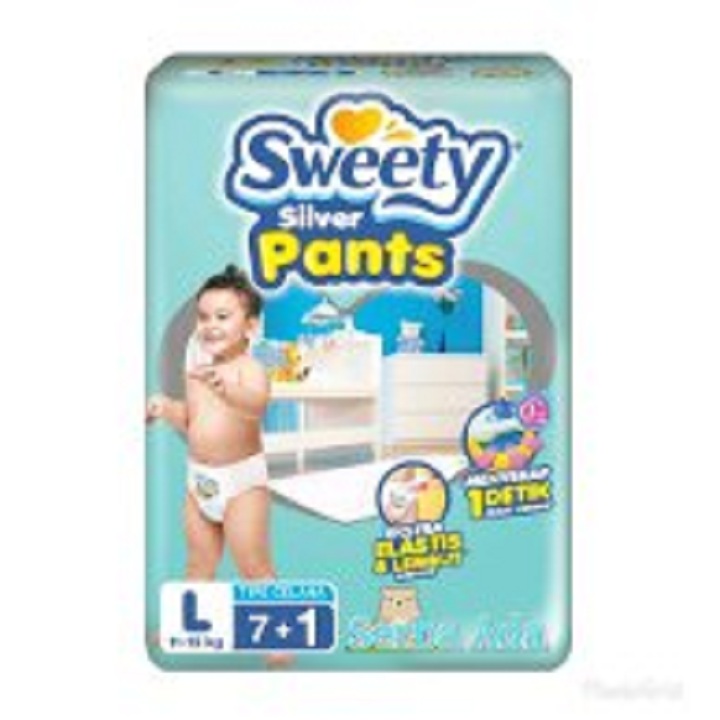 Sweety Silver Pants uk L 7+1 pcs 2