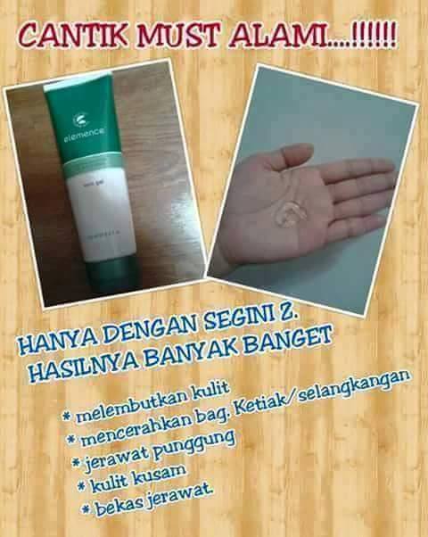 Synergy Elemence Vera Gel Original Utk Kulit Sensitif, Kering, Jerawat 5