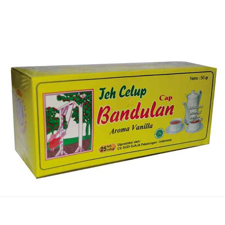 TEH CELUP VANILLA CAP BANDULAN 25S 50GR 2