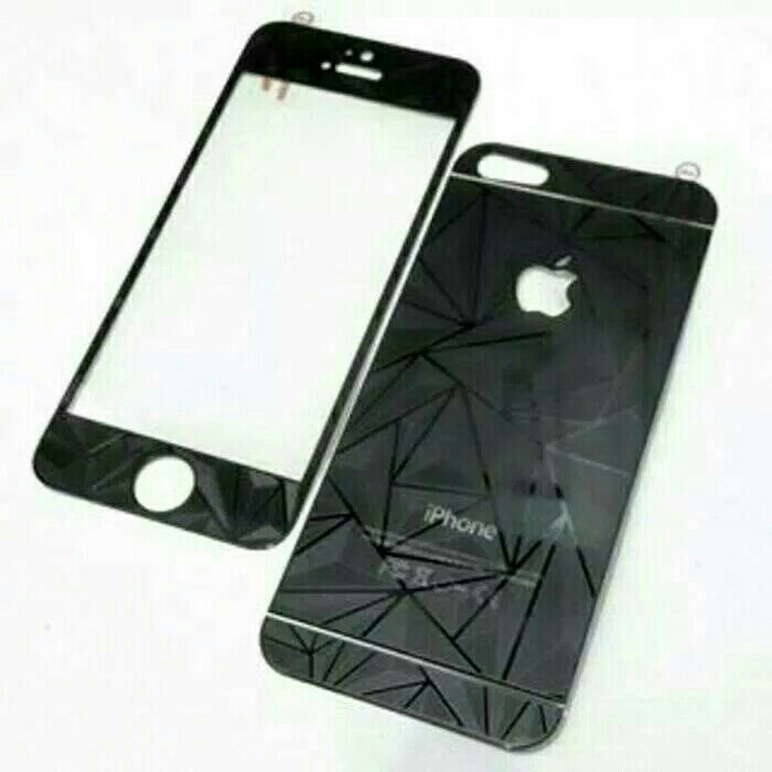 TEMPERED GLASS IPHONbE 4 4S 4G 5 5S 5G 6 6G 4-7 INCH DEPAN BELAKANG 2