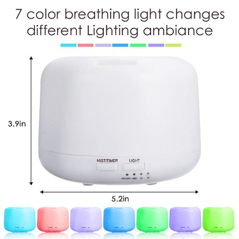 Taffware Aroma Diffuser Humidifier Elektrik + 7 LED HUMI H770