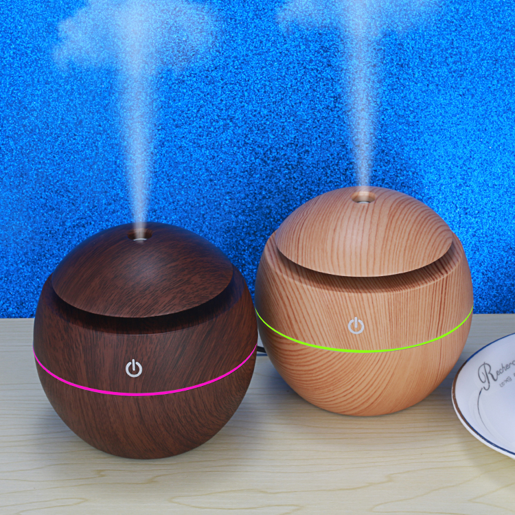 Taffware Aromatherapy Air Humidifier Desain Kayu HUMI H41