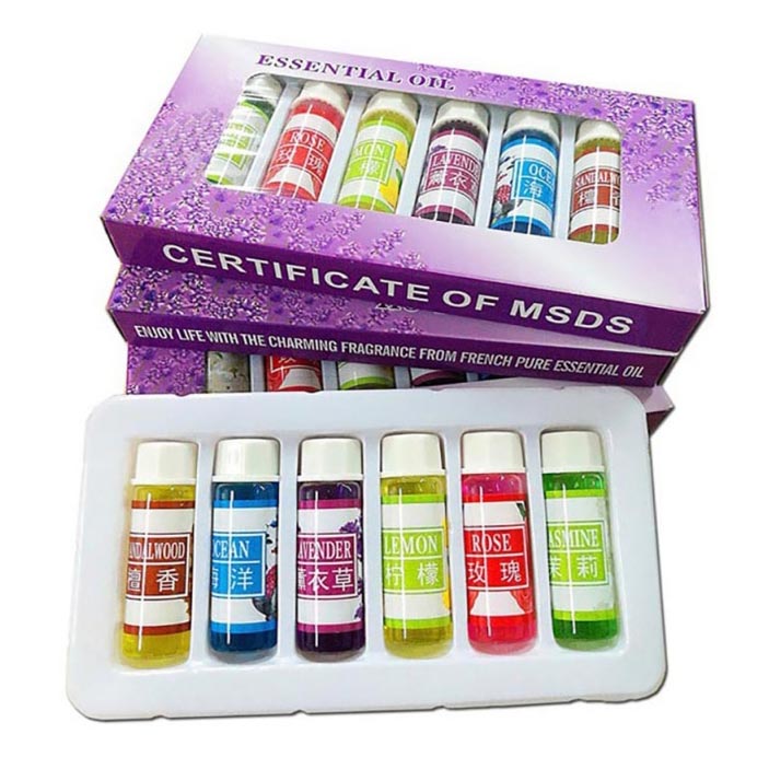 Taffware Essential Oils Minyak Aromatherapy Diffusers 5ml Mixing 6 PCS