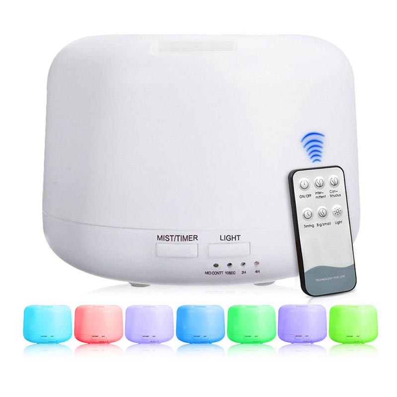 Taffware Humidifier Elektrik + 7 LED + Remote Control HUMI H24