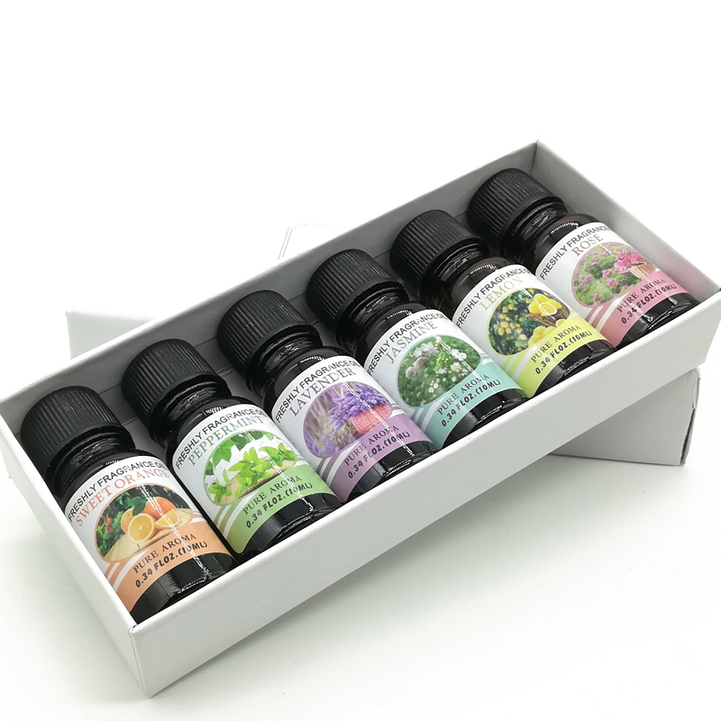 Taffware Pure Aroma Essential Fragrance Oil Minyak Aromatherapy 6 in 1