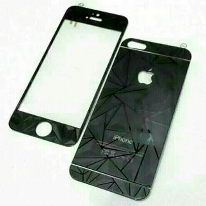 Tempered Glass 3D Diamon Color Iphone 4 4S Anti Gores Warna  3