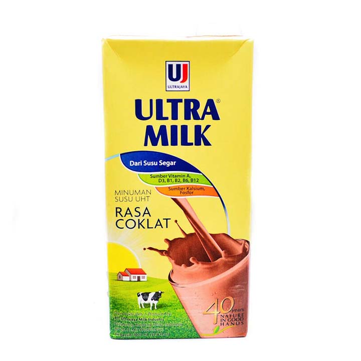 ULTRA MILK COKLAT 1000ML 2