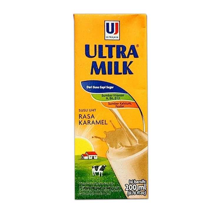 ULTRA MILK KARAMEL 200ML 2