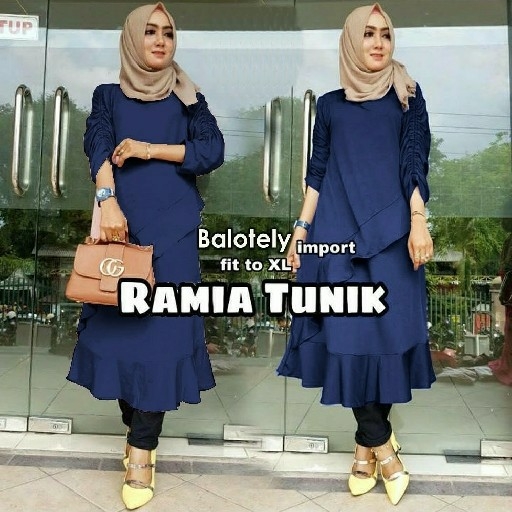 US RAMIA TUNIK Warna lain MOCCA 4