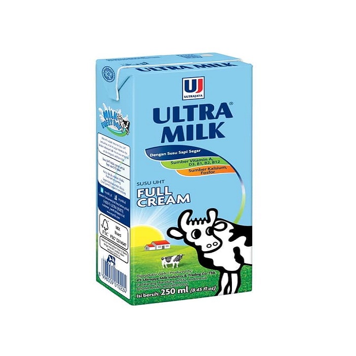 Ultra Milk Full Cream 250ml 2