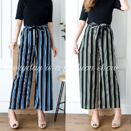 Vicka Stripe Kulot 2