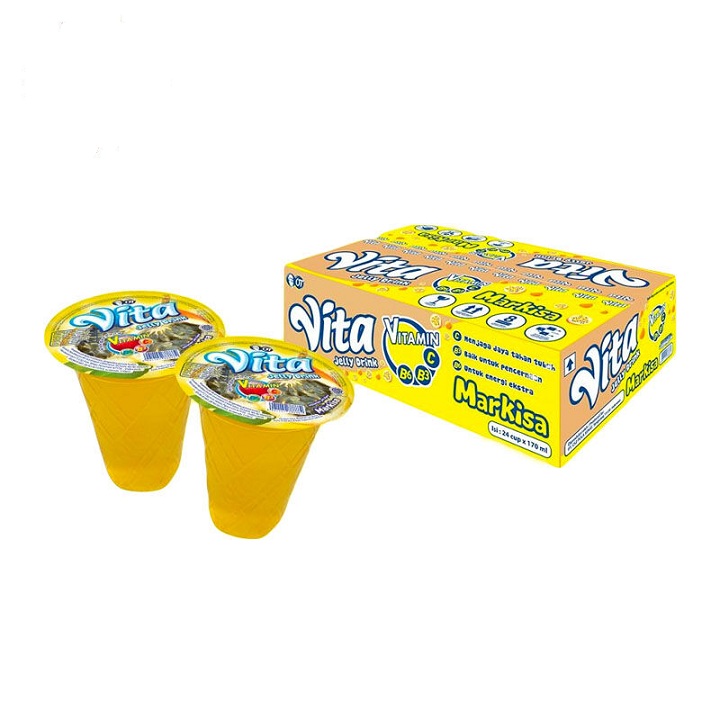 Vita Jelly Drink Markisa 170ml Dus 2