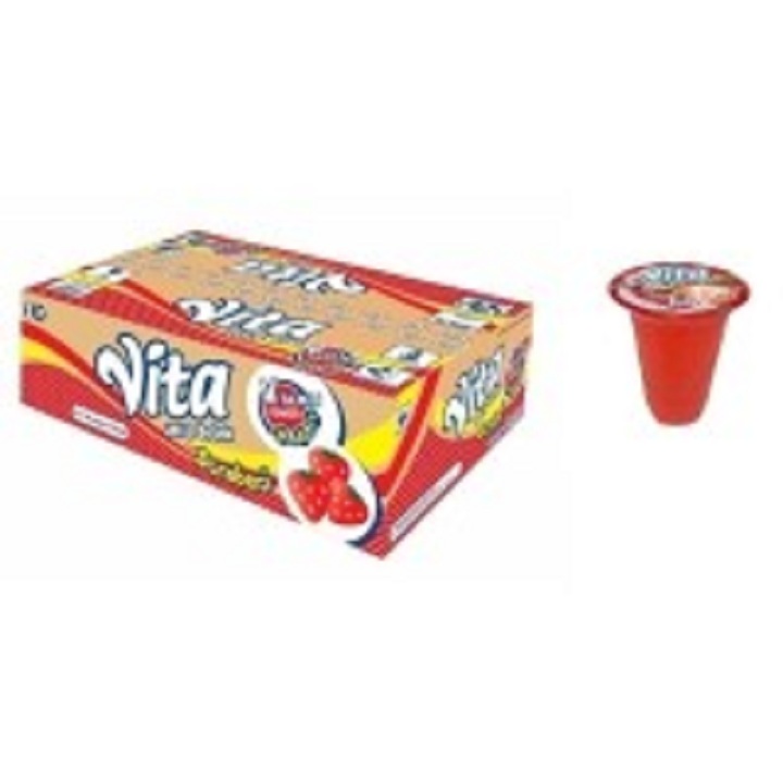 Vita Jelly Drink Strawberry 170ml Dus 2