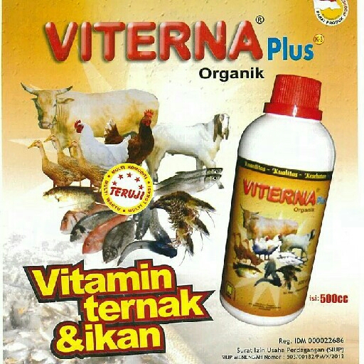 Viterna Plus Vitamin Ternak Nasa Organik Cair Untuk Penggemukan Ternak 2