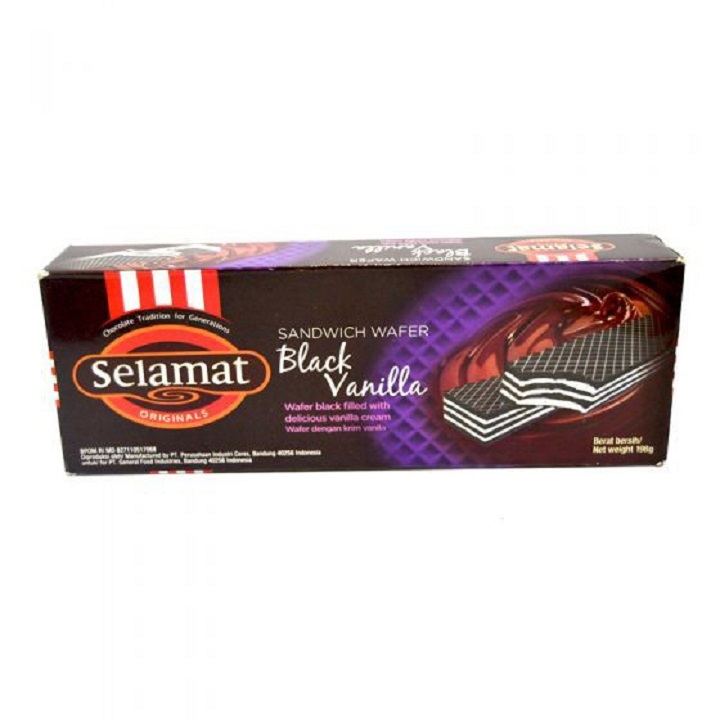 Wafer Selamat Black Vanila 2