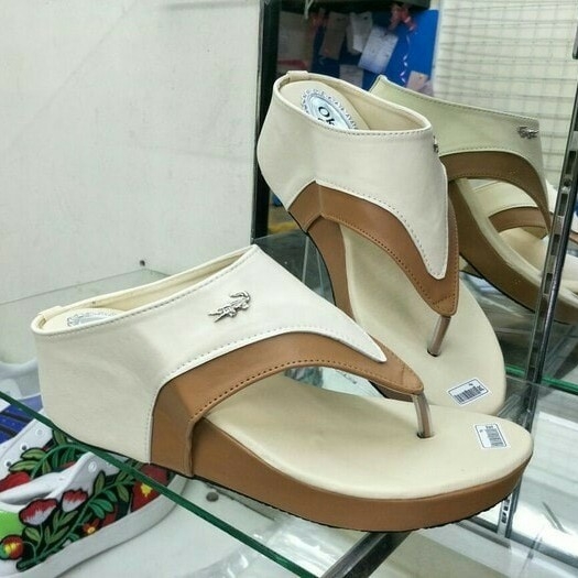 Wedges Crocodile Cream 2