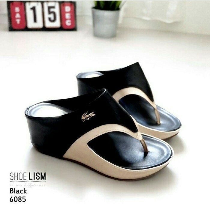 Wedges Crocodile Hitam 2