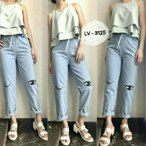 Winkie Jeans Mata Bordir 2