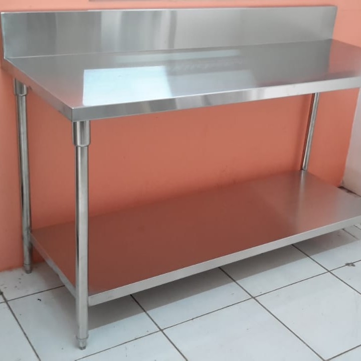 Work Table With Under Shelf 3