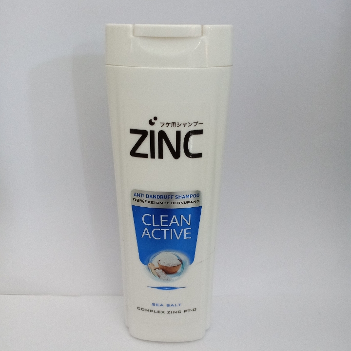 ZINC CLEAN ACTIVE SHAMPOO 170ML 2